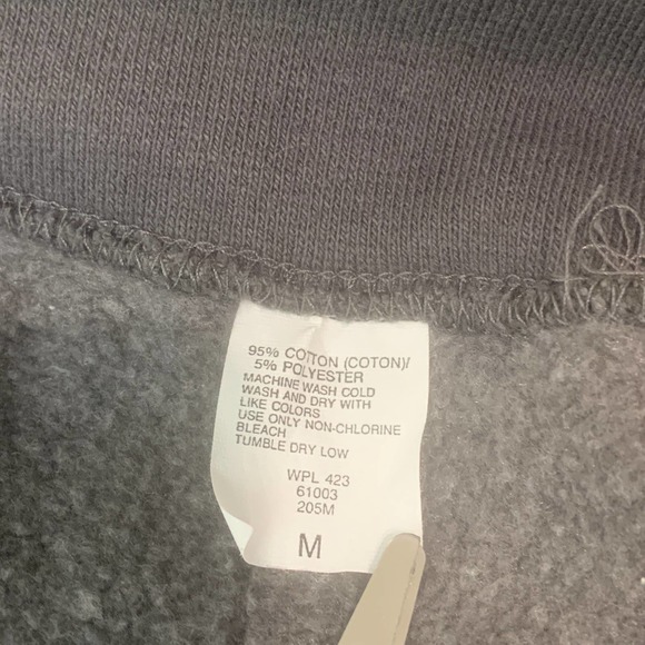 VTG Levi Strauss Co. Mens‎ Sweatshirt Medium Gray Fleece Pullover Crew Y2K 90s - Picture 10 of 11